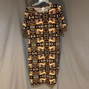 LuLaRoe patterned Julia Dress